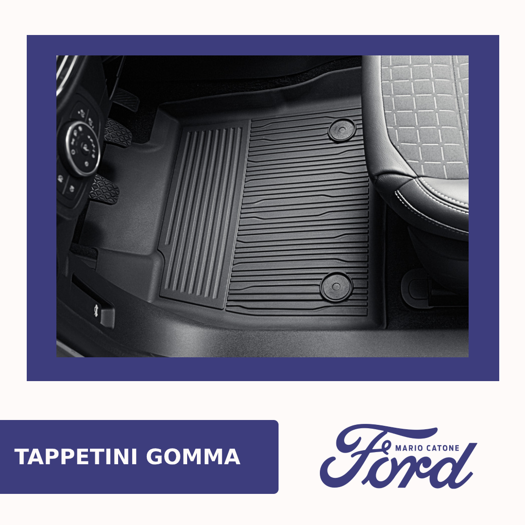 Tappetini in gomma Anteriori Ford Fiesta